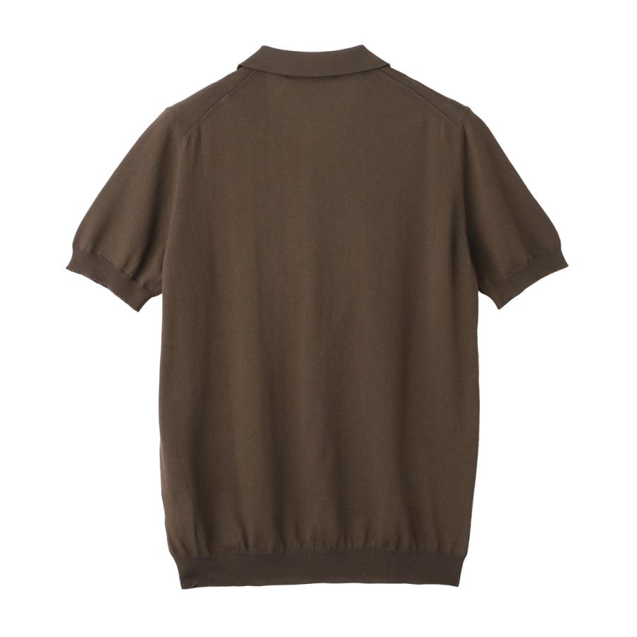 新品タグ付✨セッテフィーリカシミヤ 最高級 リネン 麻 スキッパー ポロシャツ 新品タグ付✨セッテフィーリカシミヤ 最高級 リネン 麻