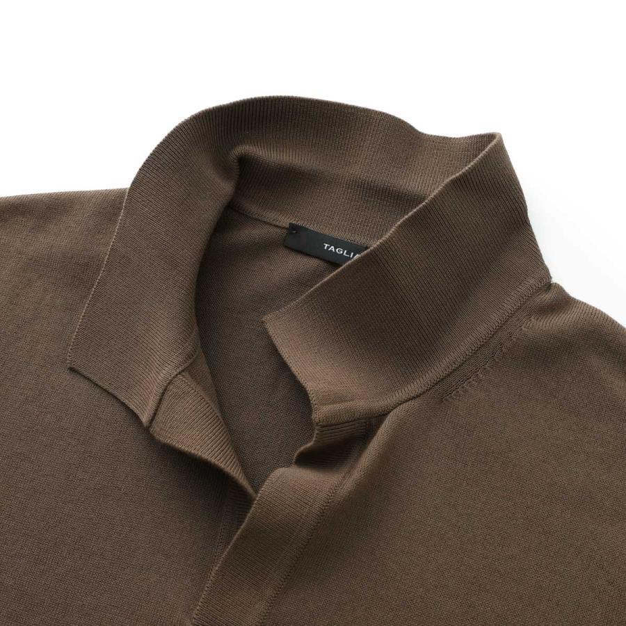 美品　TAGLIATORE ポロシャツ　ニット　青緑色 52(XL程度) 楽天市場】タリアトーレ TAGLIATORE ニットポロシャツ