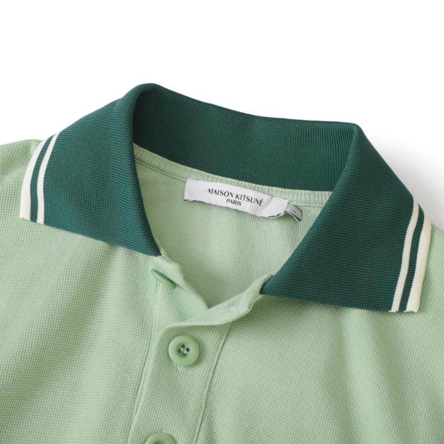 MAISON KITSUNE メゾンキツネ ポロシャツ HOTEL OLYMPIA メンズ MAISON KITSUNE メゾンキツネ ポロシャツ HOTEL OLYMPIA メンズ
