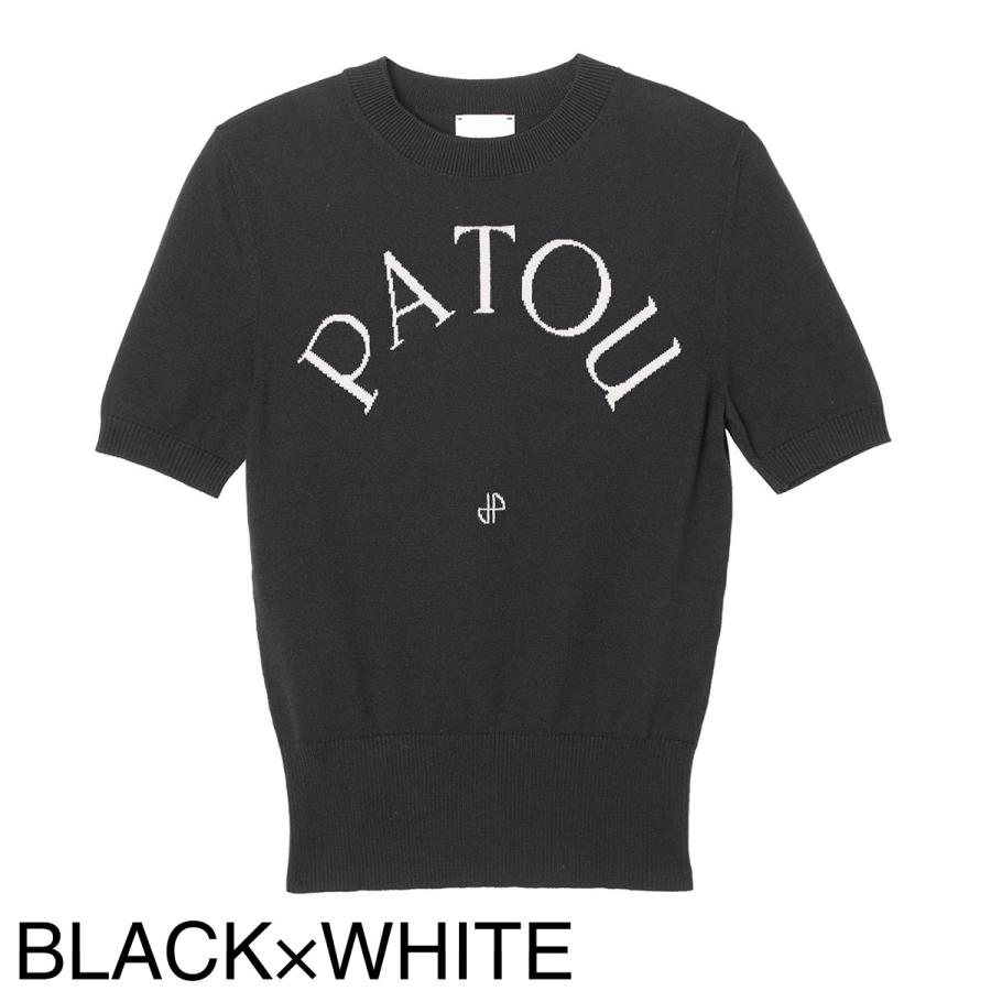PATOU パトゥ Patou 半袖クルーネックニット ECO FRIENDLY