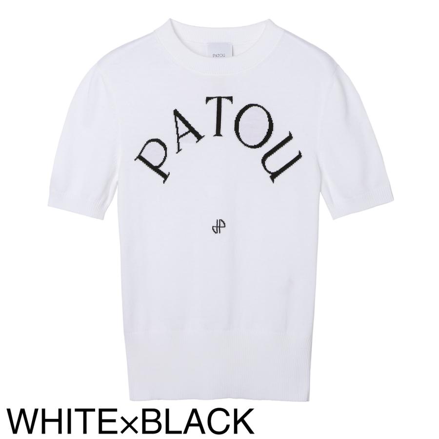 PATOU パトゥ Patou 半袖クルーネックニット ECO FRIENDLY PATOU パトゥ Patou 半袖クルーネックニット ECO FRIENDLY