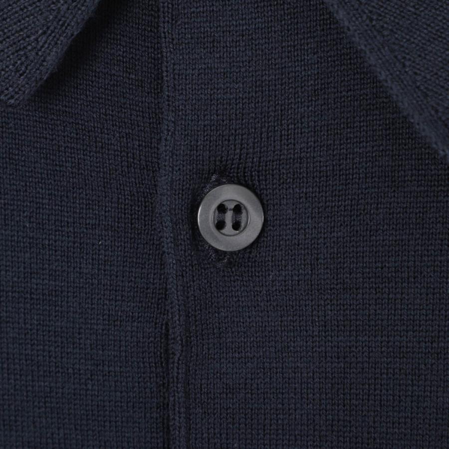 JOHN SMEDLEY（ジョンスメドレー） ニット 長袖ポロシャツ KNOLL