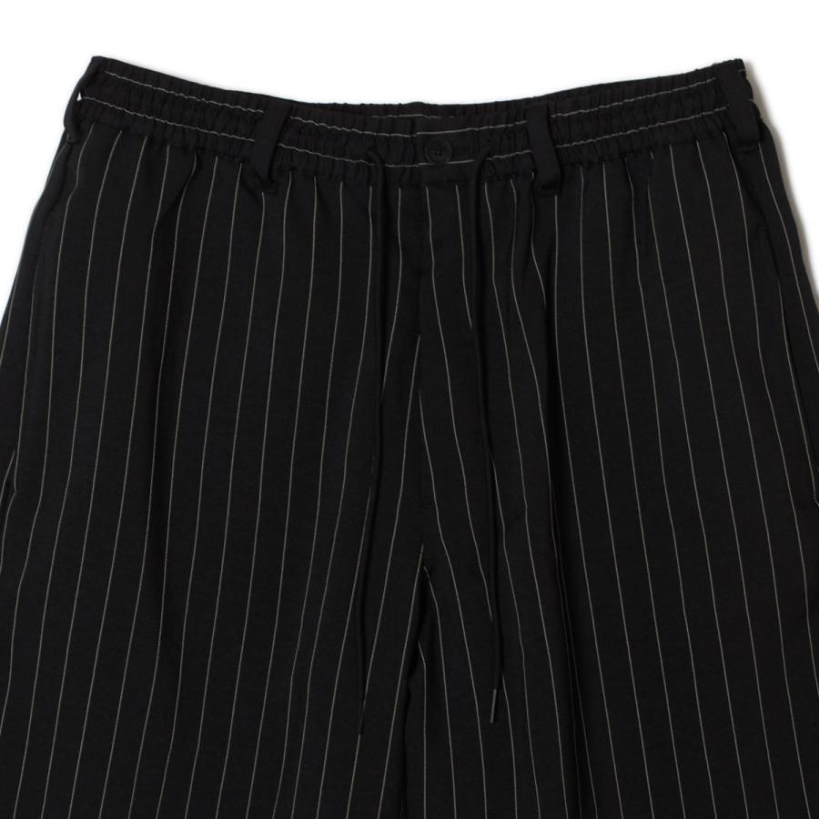 ワイスリー Y-3 ハーフパンツ Y-3 PINSTRIPE SPORT UNIFORM SHORTS ショーツ ブラック メンズ kr1690-blackの画像