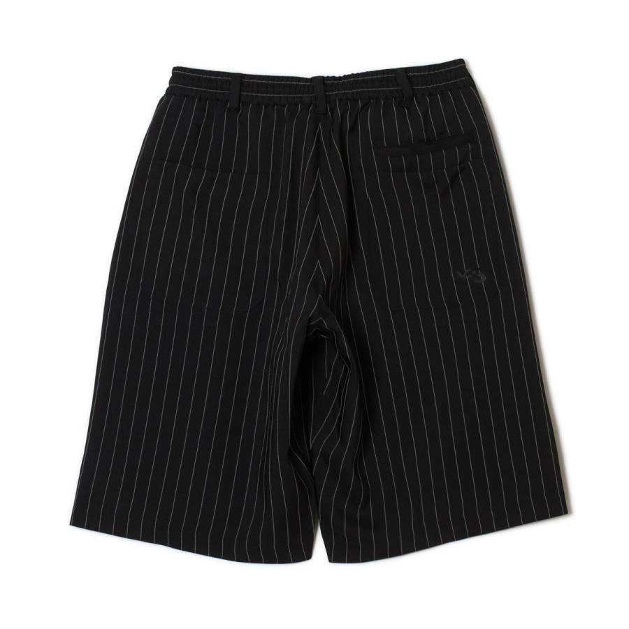 ワイスリー Y-3 ハーフパンツ Y-3 PINSTRIPE SPORT UNIFORM SHORTS ショーツ ブラック メンズ kr1690-blackの画像