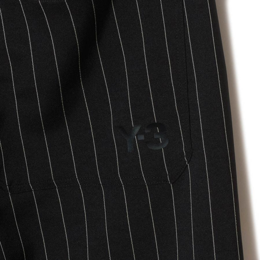 ワイスリー Y-3 ハーフパンツ Y-3 PINSTRIPE SPORT UNIFORM SHORTS ショーツ ブラック メンズ kr1690-blackの画像