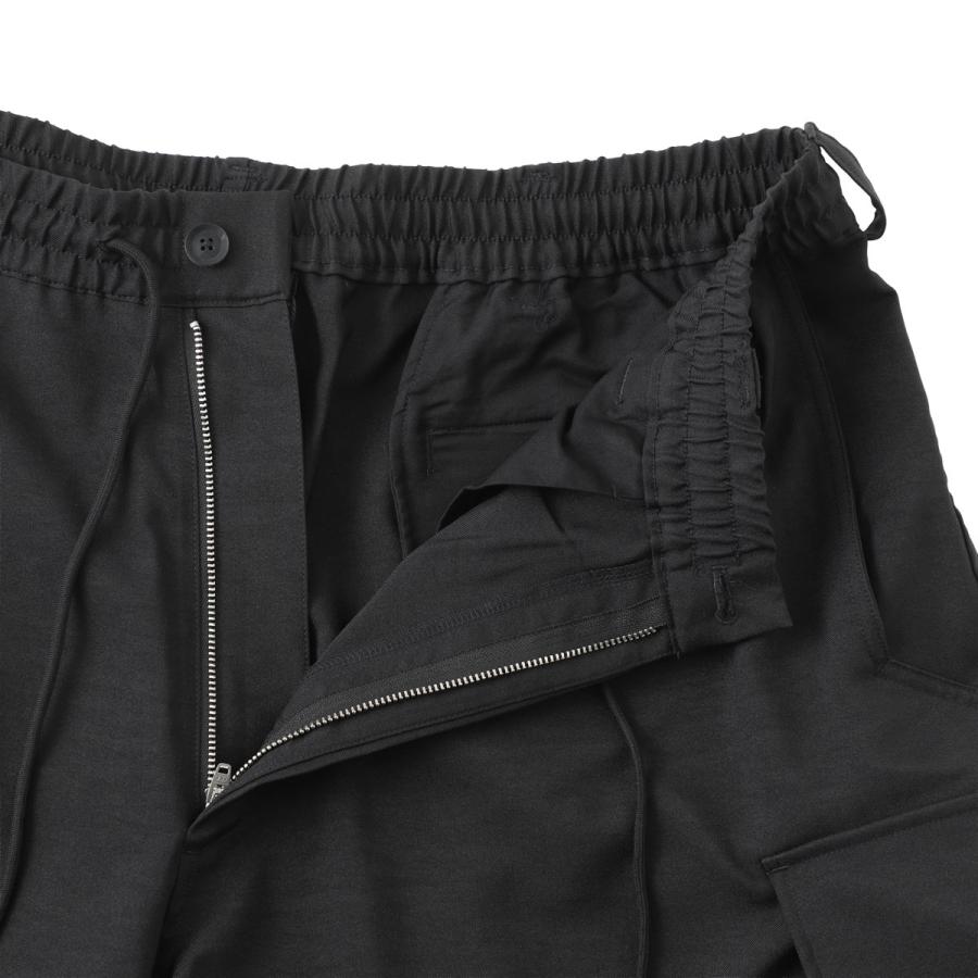ワイスリー Y-3 カーゴショーツ Y-3 SPORT UNIFORM CARGO SHORTS スポーツ ユニフォーム カーゴ ショーツ ハーフパンツ ブラック メンズ ks7652-blackの画像