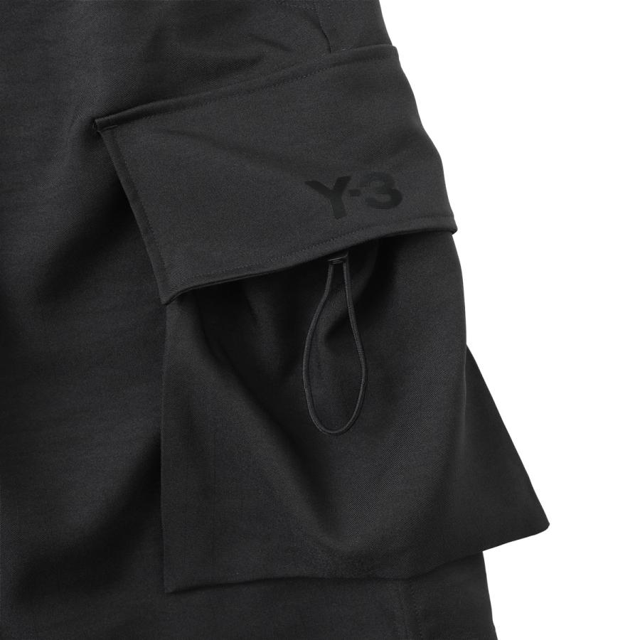 ワイスリー Y-3 カーゴショーツ Y-3 SPORT UNIFORM CARGO SHORTS スポーツ ユニフォーム カーゴ ショーツ ハーフパンツ ブラック メンズ ks7652-blackの画像