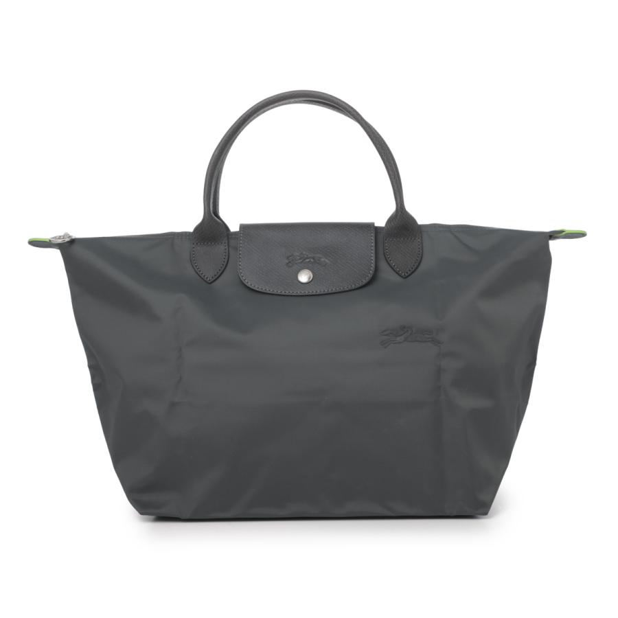 LONGCHAMP（ロンシャン） ハンドバッグ LE PLIAGE GREEN ル プリアージュ グリーン M トップハンドルバッグ ...