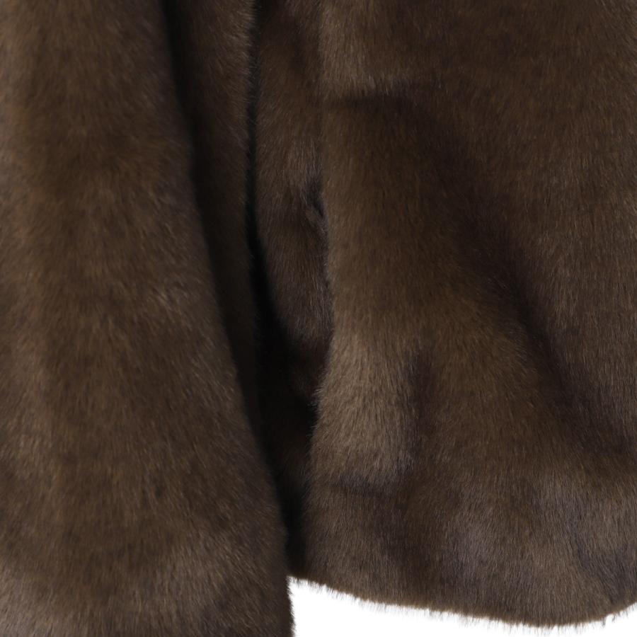 エスマックスマーラ S Max Mara ウールコート LAURA ファーコート