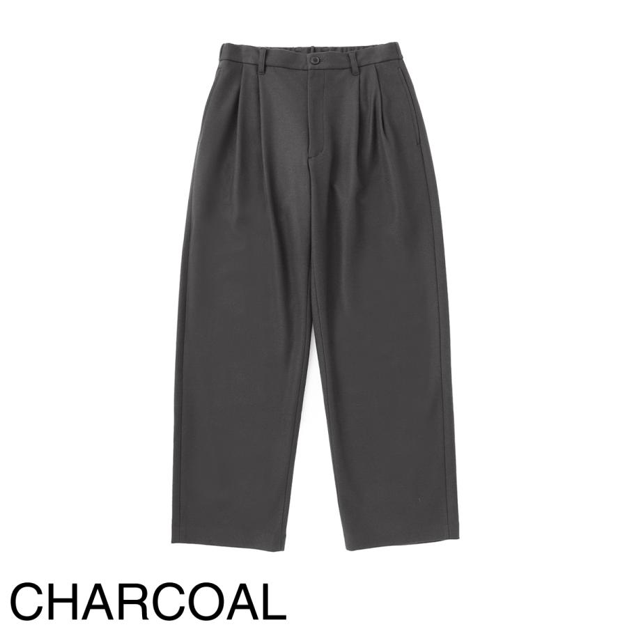 リフィル LIFiLL ウールスラックス WOOLISH MILLED SMOOTH SLACKS