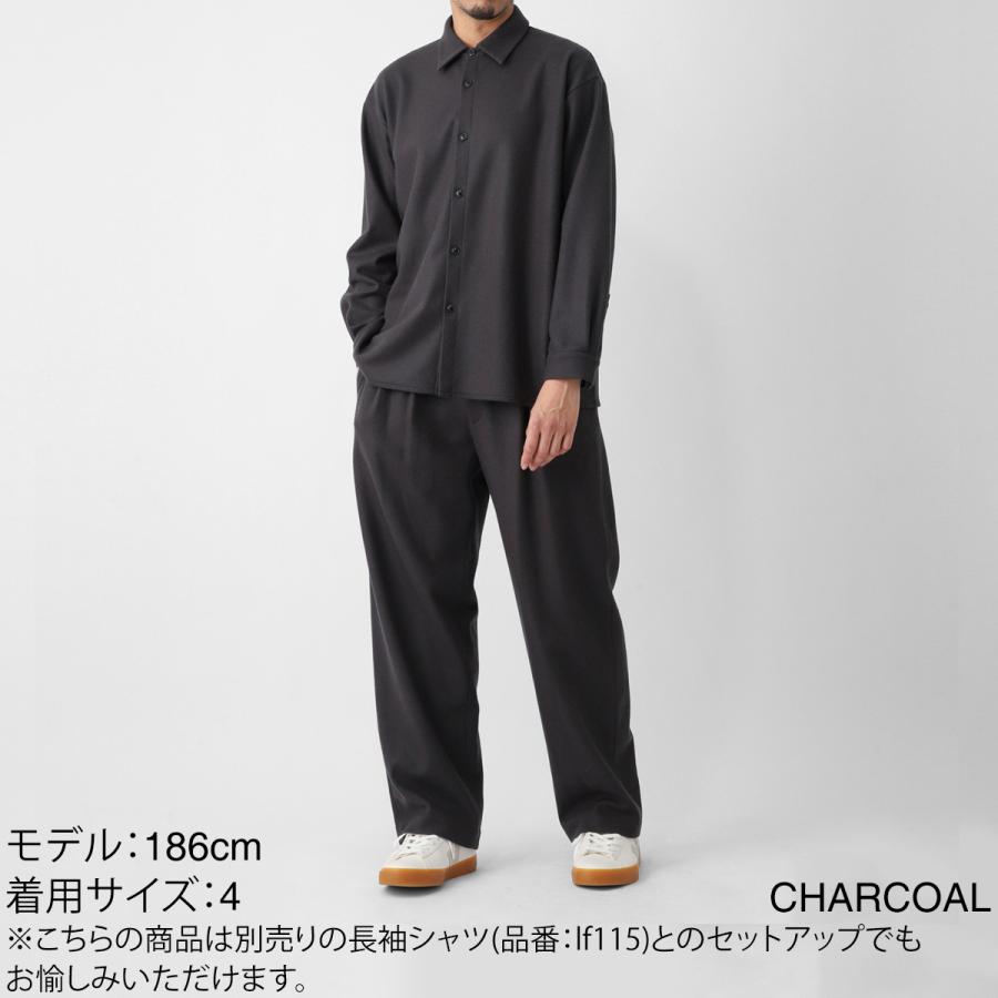 リフィル LIFiLL ウールスラックス WOOLISH MILLED SMOOTH SLACKS