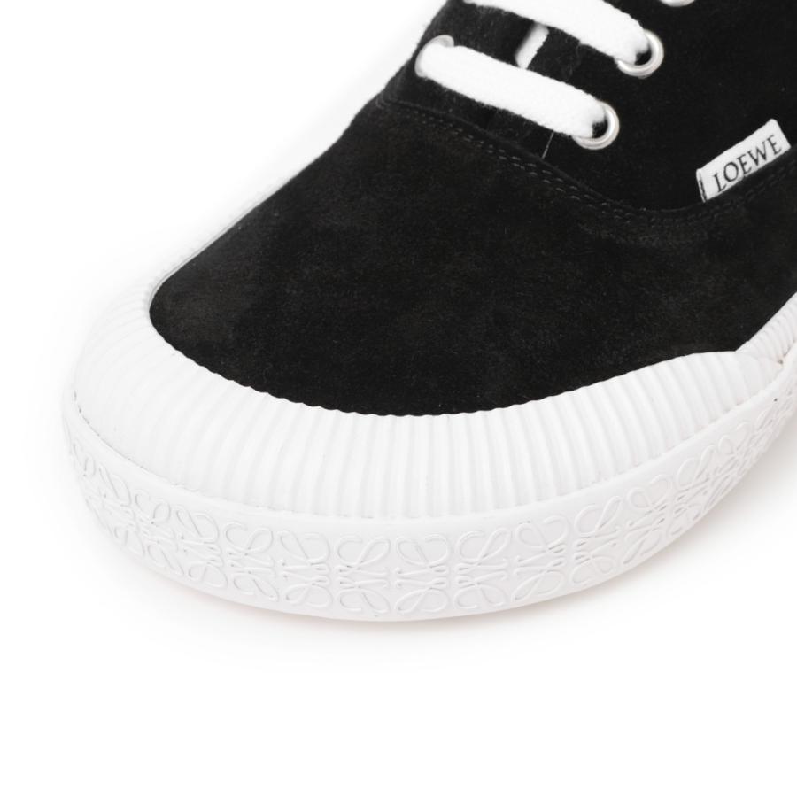 ロエベ LOEWE スニーカー TERRA VULCA LACE UP 大きいサイズあり ブラック レディース llwt282x01-1100の画像