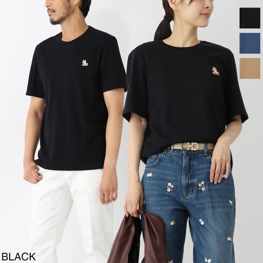 MAISON KITSUNE（メゾン キツネ） クルーネックTシャツ CHILLAX FOX