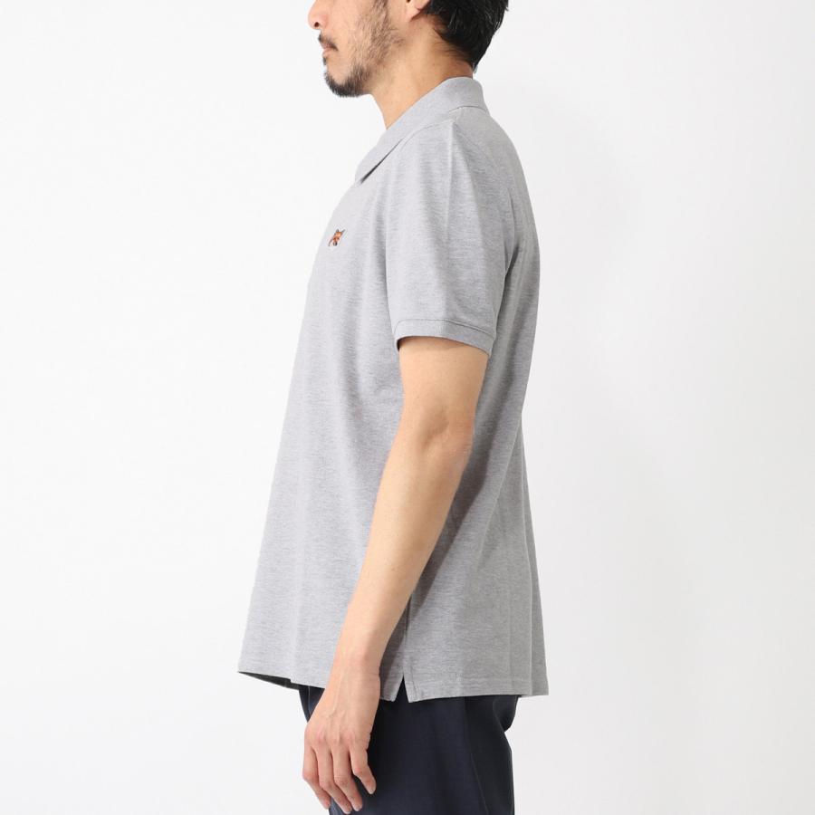 MAISON KITSUNE メゾンキツネ ポロシャツ FOX HEAD PATCH