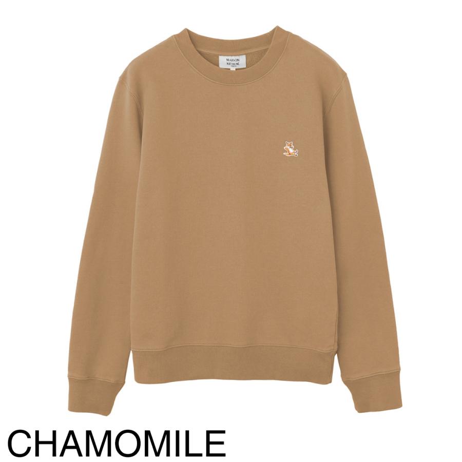 MAISON KITSUNE スウェットシャツ lm00303km0001 MAISON KITSUNE メゾンキツネ スウェットシャツ CHILLAX PATCH