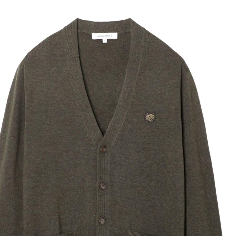 Maison Kitsune　ムーリンチェック　ウール　カーディガン　美品　S Maison Kitsune ムーリンチェック ウール カーディガン 美品 S