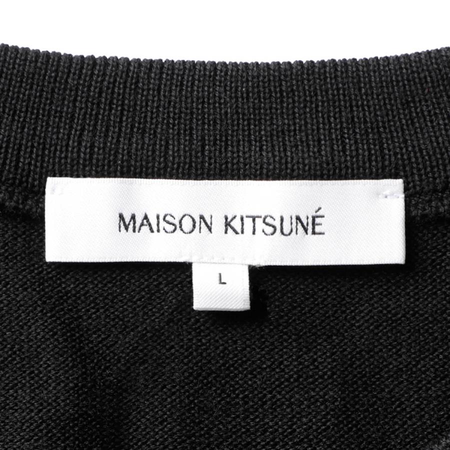 MAISON KITSUNE（メゾン キツネ） クルーネックセーター BOLD FOX HEAD