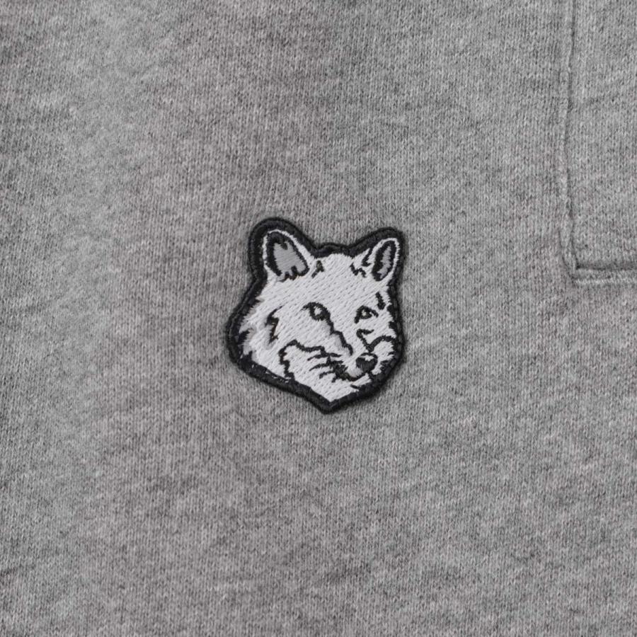 新品 MAISON KITSUNE フォックス スウェットパンツ グレー XL MAISON KITSUNE メゾンキツネ スウェットパンツ BOLD FOX HEAD