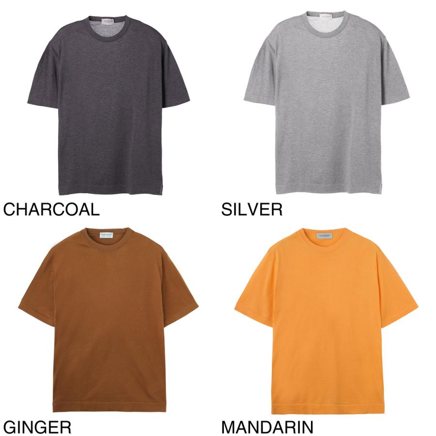 JOHN SMEDLEY（ジョンスメドレー） クルーネック 半袖ニット LORCA