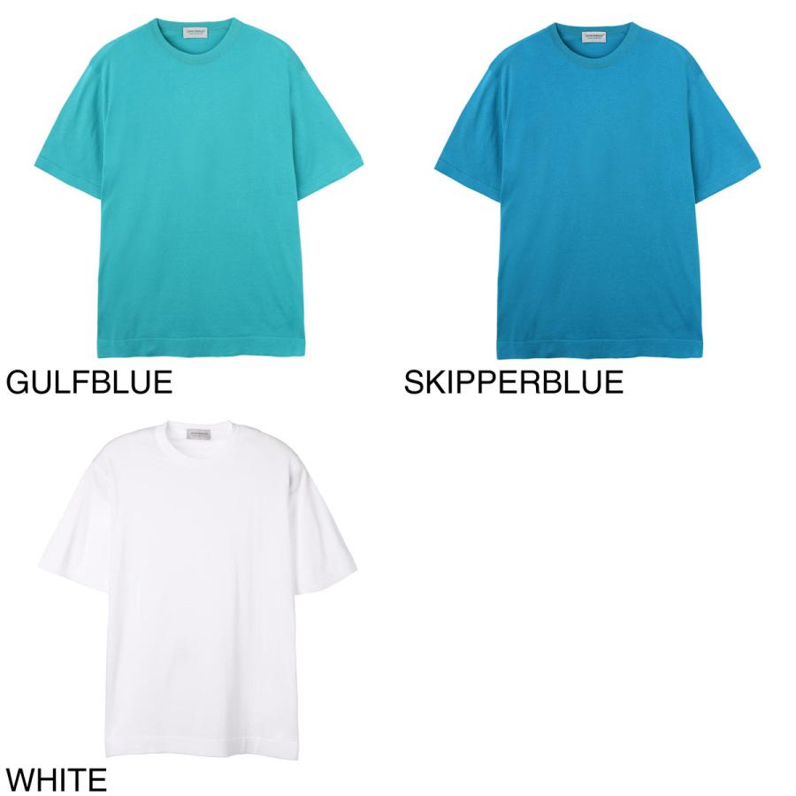 JOHN SMEDLEY（ジョンスメドレー） クルーネック 半袖ニット LORCA