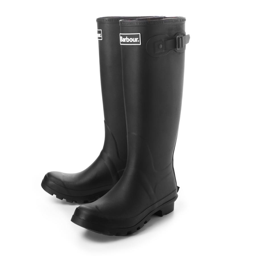 バブアー Barbour レインブーツ BARBOUR BEDE TALL WELLY ロングブーツ ブラック レディース lrf0043bk11-blackの画像