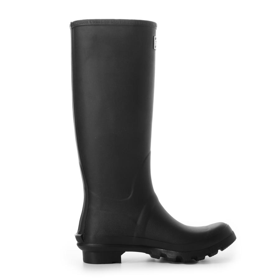 バブアー Barbour レインブーツ BARBOUR BEDE TALL WELLY ロングブーツ ブラック レディース lrf0043bk11-blackの画像
