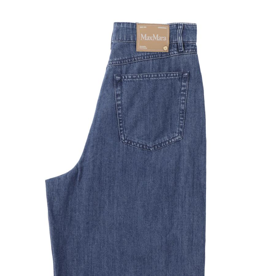 エスマックスマーラ S Max Mara ジップフライジーンズ LUPINO ブルー