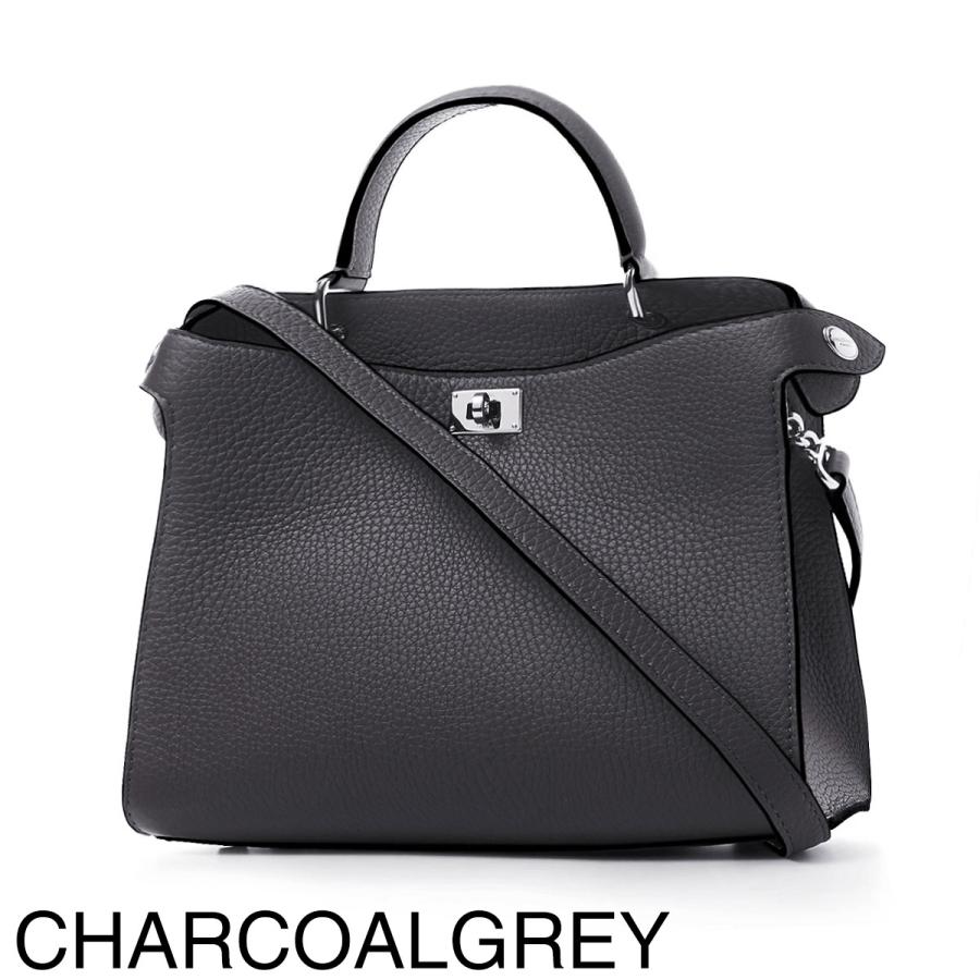 【美品】  Michino Paris / ミチノ パリ | LUTECE PM ルテス レザー 2way ショルダーバッグ | ブラック | レディース ミチノ パリ michino PARIS ハンドバッグ 2WAY LUTECE PM ルテス