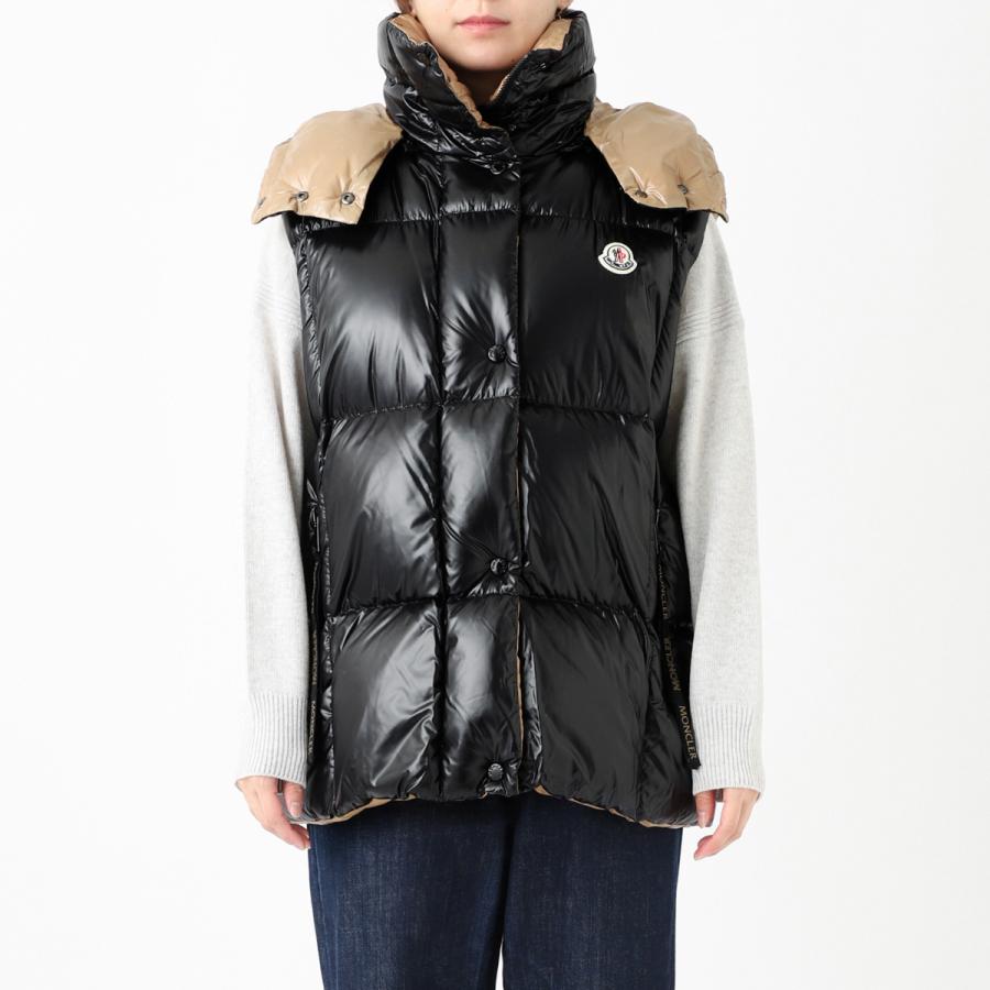 MONCLER（モンクレール） ダウンベスト LUZULE ブラック レディース