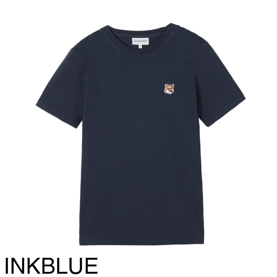 MAISON KITSUNE メゾンキツネ クルーネックTシャツ FOX HEAD MAISON KITSUNE メゾンキツネ クルーネックTシャツ FOX HEAD