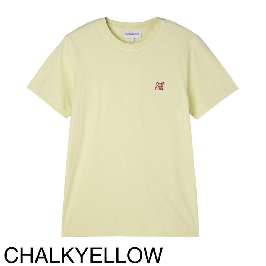 MAISON KITSUNE メゾンキツネ クルーネックTシャツ FOX HEAD MAISON KITSUNE メゾンキツネ クルーネックTシャツ FOX HEAD