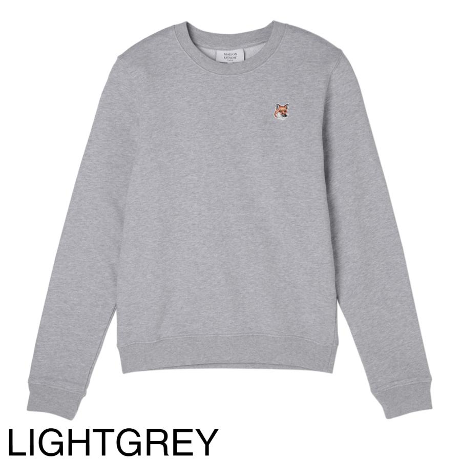 メゾンキツネ MAISON KITSUNE スウェット FOX HEAD PATCH REGULAR SWEATSHIRT レディース lw00302km0001-p603-palepinkの画像