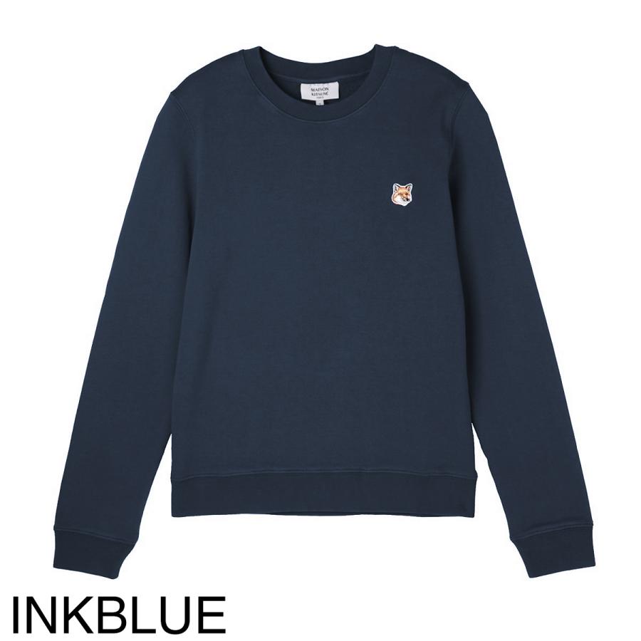 メゾンキツネ MAISON KITSUNE スウェット FOX HEAD PATCH REGULAR SWEATSHIRT レディース lw00302km0001-p603-palepinkの画像