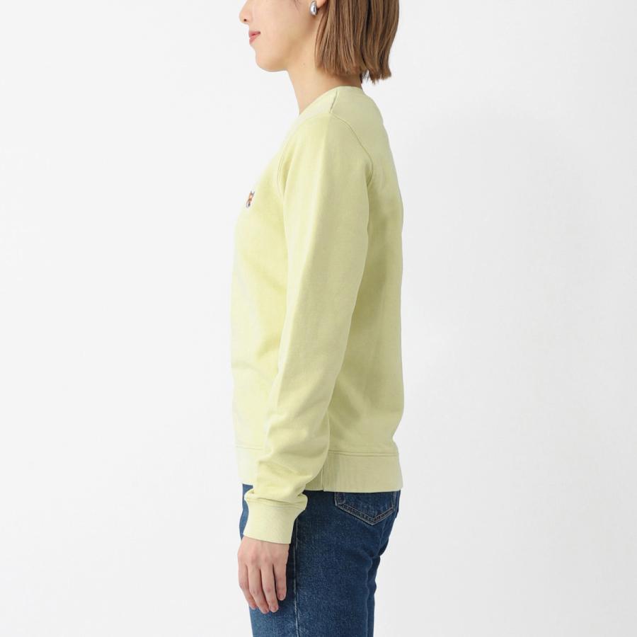 メゾンキツネ MAISON KITSUNE スウェット FOX HEAD PATCH REGULAR SWEATSHIRT レディース lw00302km0001-p603-palepinkの画像
