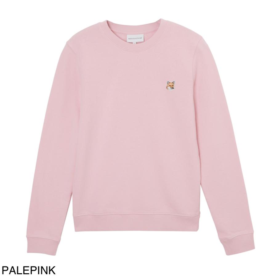 メゾンキツネ MAISON KITSUNE スウェット FOX HEAD PATCH REGULAR SWEATSHIRT レディース lw00302km0001-p603-palepinkの画像