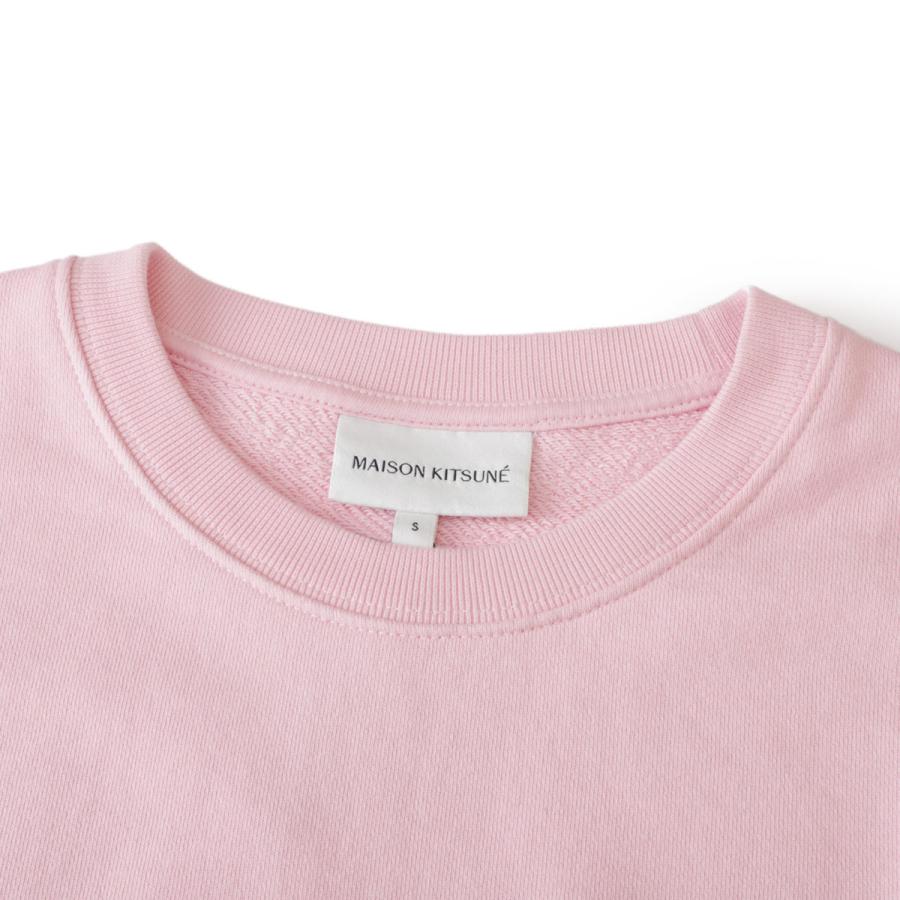 メゾンキツネ MAISON KITSUNE スウェット FOX HEAD PATCH REGULAR SWEATSHIRT レディース lw00302km0001-p603-palepinkの画像