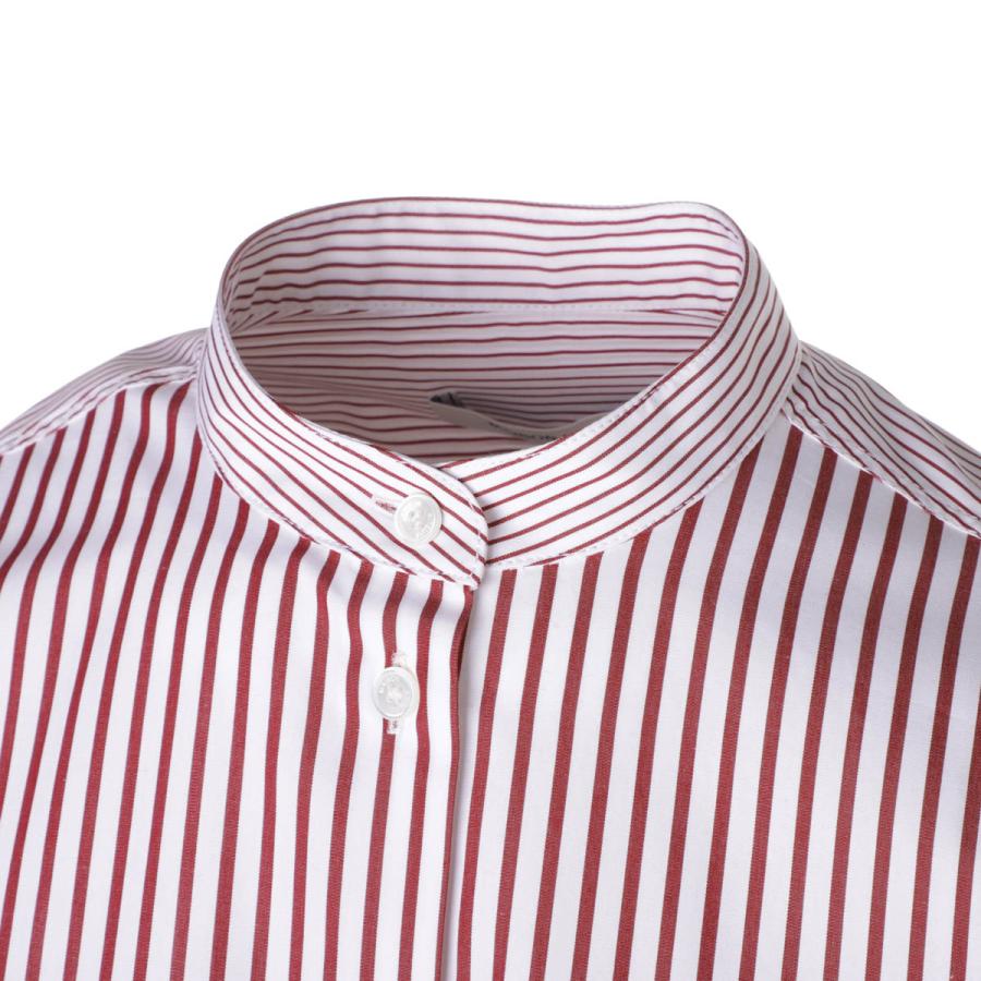 MAISON KITSUNE メゾンキツネ スタンドカラーシャツ OVERSIZE