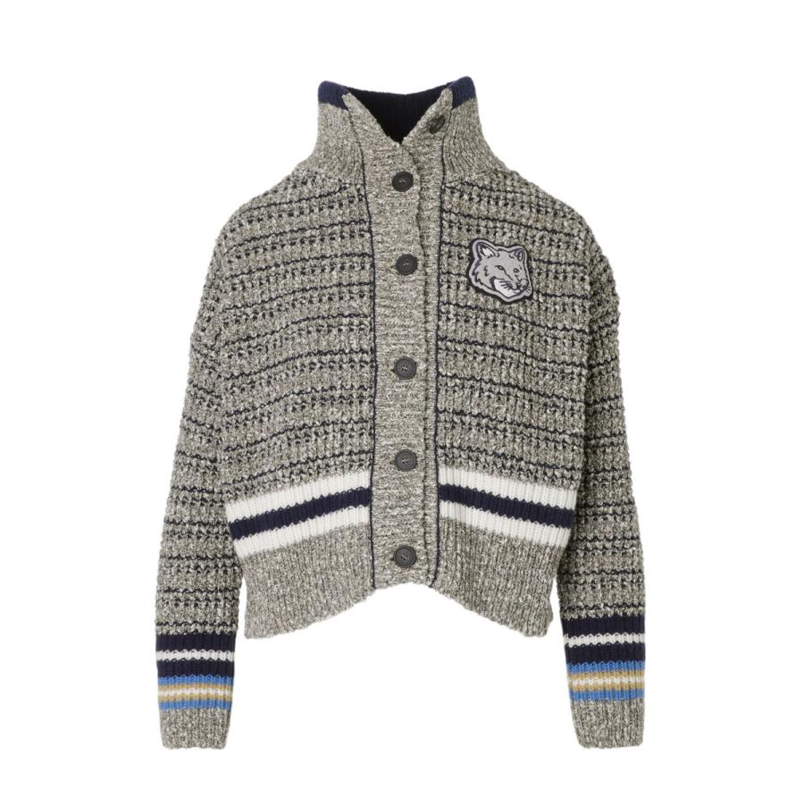 MAISON KITSUNE（メゾン キツネ） カーディガン FOX HEAD CRAFTY
