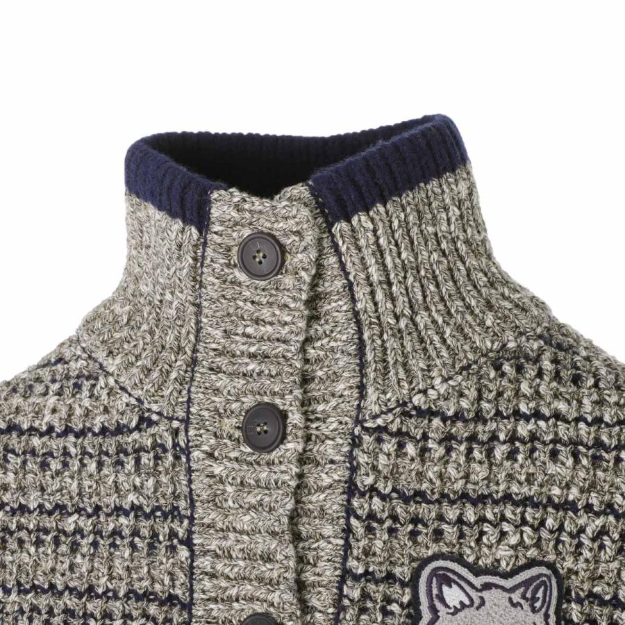 MAISON KITSUNE（メゾン キツネ） カーディガン FOX HEAD CRAFTY