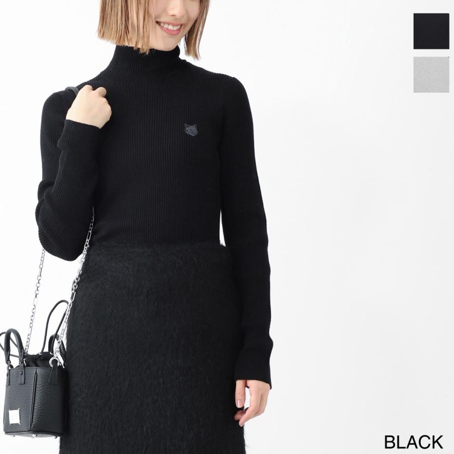 MAISON KITSUNE メゾンキツネ タートルネック ニット TONAL FOX