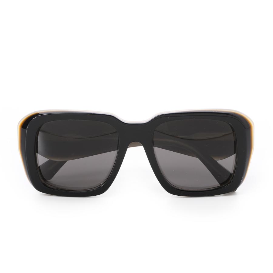 ロエベ LOEWE サングラス LOEWE PAULAS IBIZA パウラズ イビザ シエラ スクエア サングラス ブラック レディースの画像