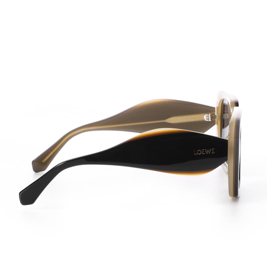 ロエベ LOEWE サングラス LOEWE PAULAS IBIZA パウラズ イビザ シエラ スクエア サングラス ブラック レディースの画像