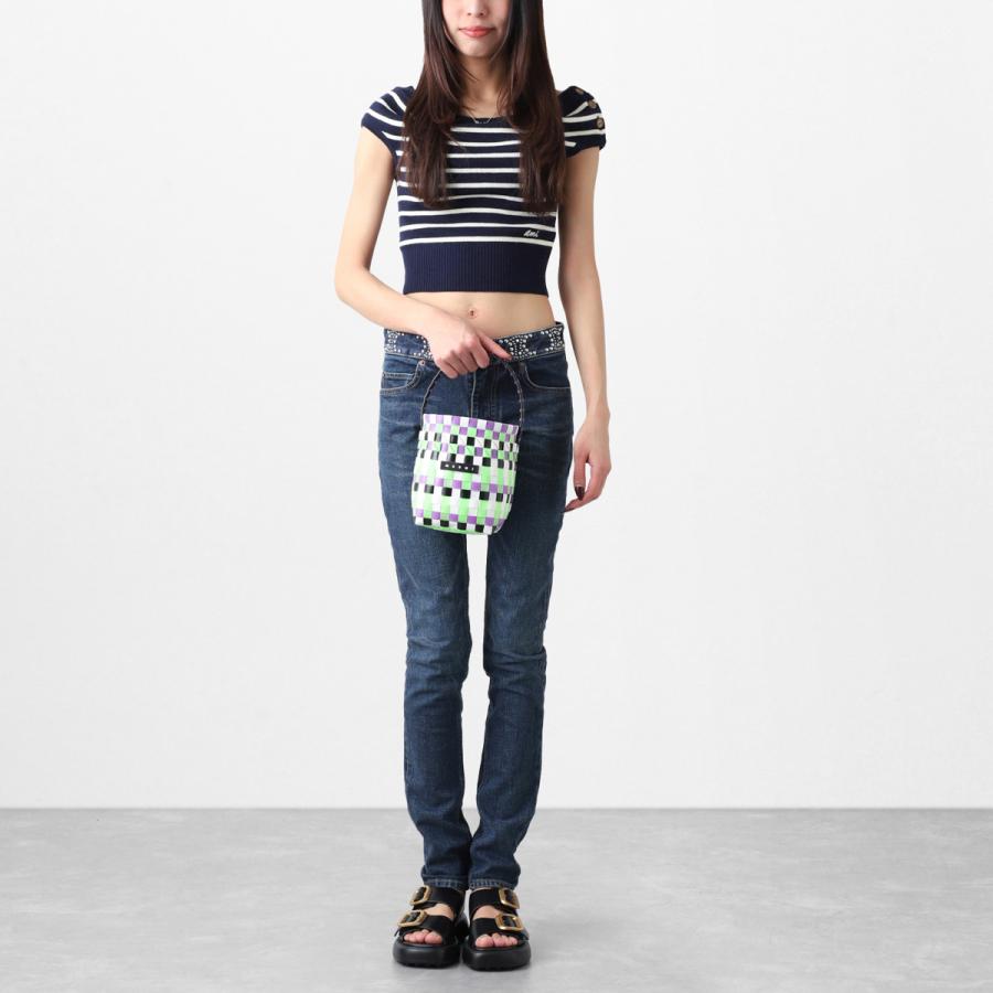 マルニ MARNI ハンドバッグ POD KID BAG かごバッグ KIDS キッズ m00332-m00iw-0m536の画像