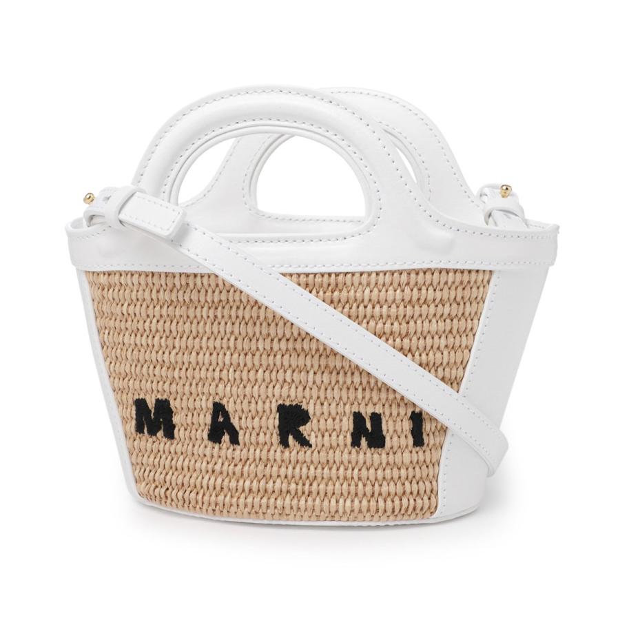 美品【MARNI本物】ハンドバッグ/TROPICALIA MICRO/2WAY MARNI マルニ ハンドバッグ 2WAY TROPICALIA MICRO BAG かご