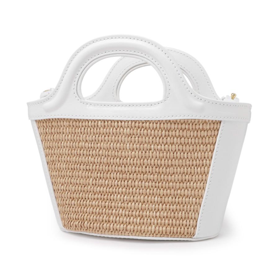 美品【MARNI本物】ハンドバッグ/TROPICALIA MICRO/2WAY MARNI マルニ カゴバッグ ハンドバッグ ショルダーバッグ