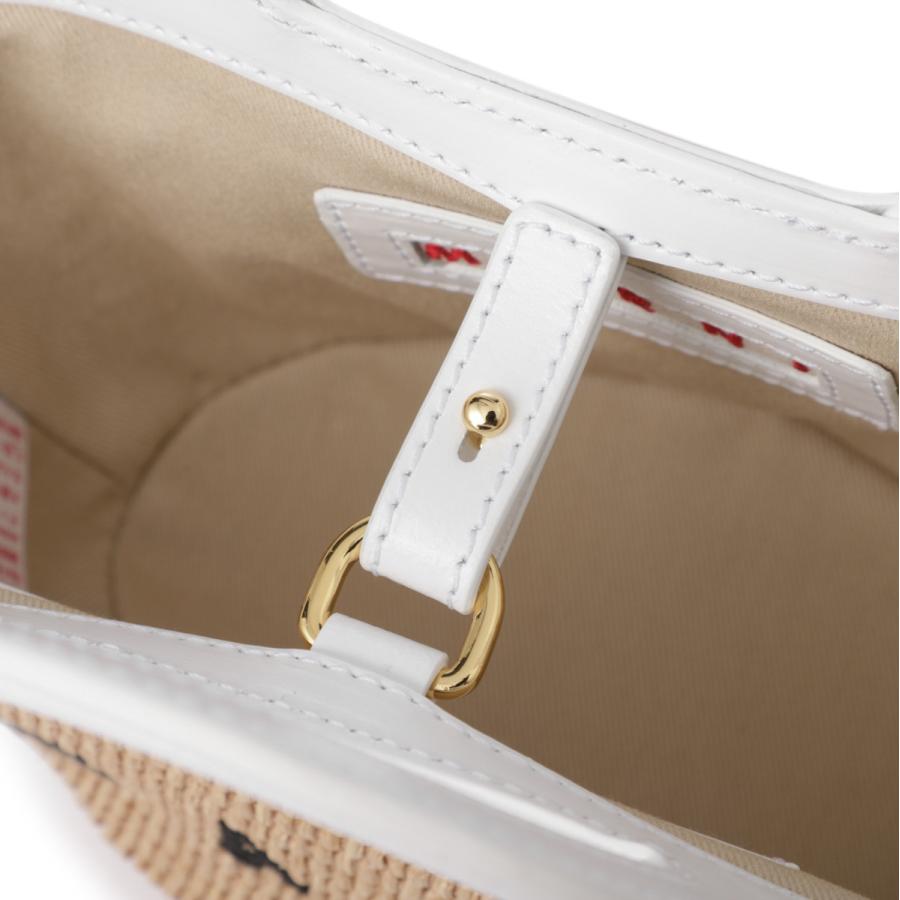 MARNI TROPICALIA/SMALL/2WAY/ハンドバッグ/WHT MARNI マルニ ハンドバッグ 2WAY TROPICALIA MICRO BAG かご