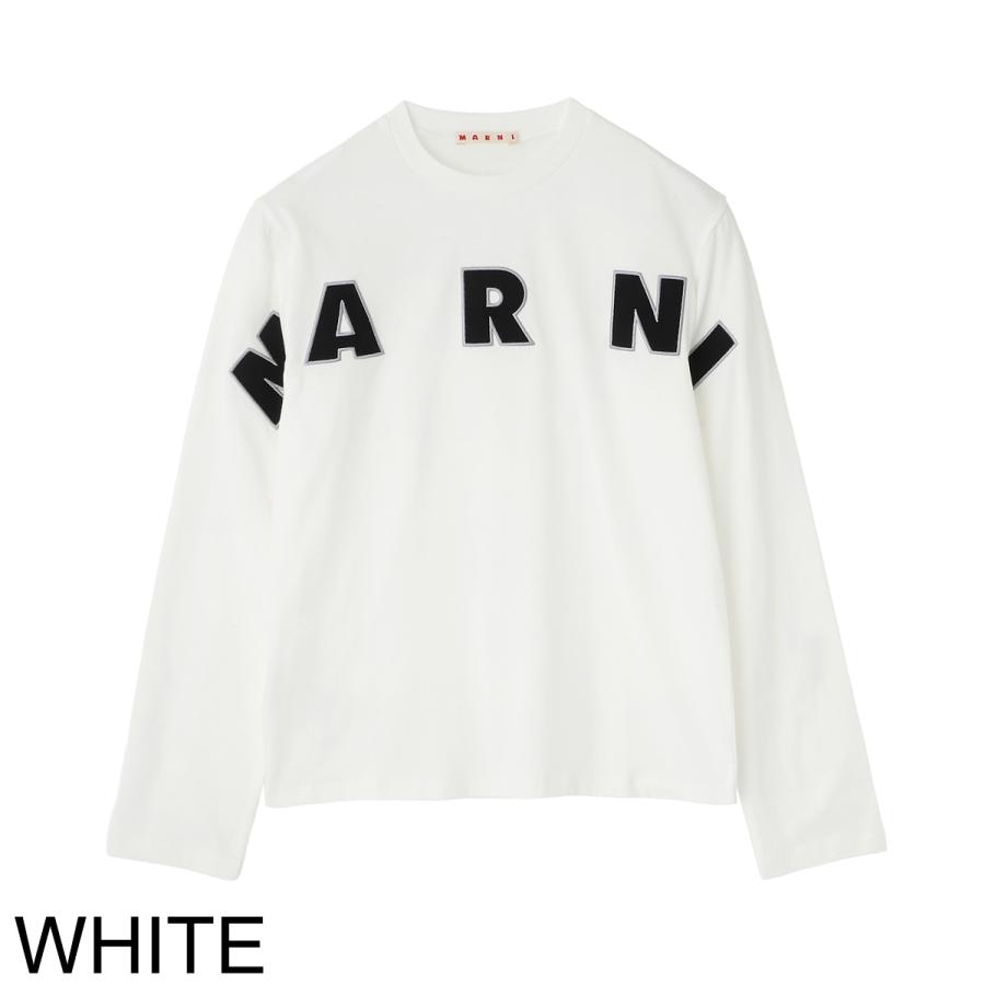 MARNI（マルニ） クルーネック 長袖Tシャツ ロンT ロゴ KIDS キッズ