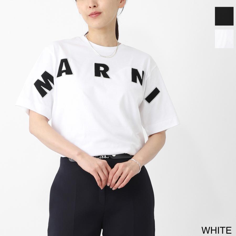 MARNI（マルニ） Tシャツ クルーネック 半袖 ロゴ刺繍 KIDS キッズ 
