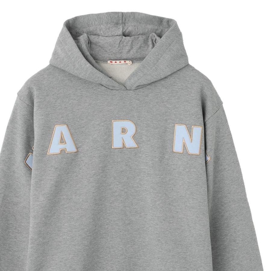 MARNI（マルニ） パーカ ロゴ スウェットパーカー フーディ ロゴ