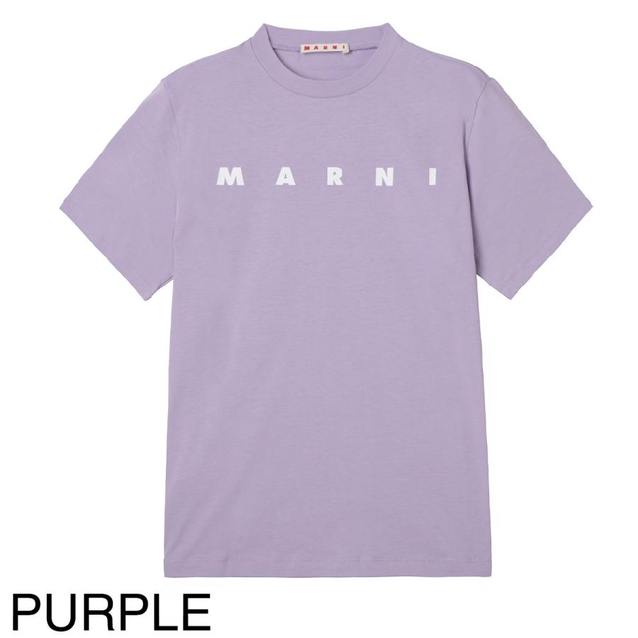 MARNI（マルニ） クルーネックTシャツ ロゴプリント Tシャツ KIDS